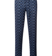 Night And Day Knit Lounge Pant | Blue Diamonds 75216-3023